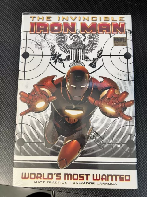 Invincible Iron Man Volume 2 World's Most Wanted Book 1 Marvel Hardcover NEW
