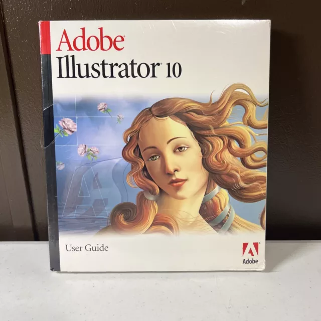 Adobe Illustrator 10 User Guide Book Only. New. Sealed.