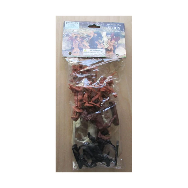 Paragon Scenics & Miniatures Historical Mini 54mm Sioux Plains Indians Pack New