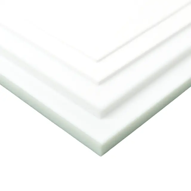 BuyPlastic White (Natural) Teflon PTFE Virgin Plastic Sheet  1/8" x 6" x 6"