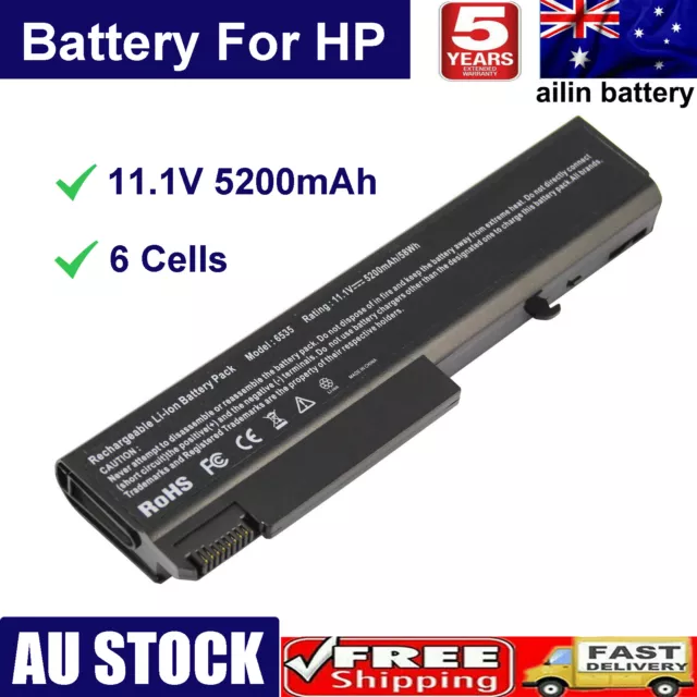 Battery for HP Compaq 6535b 6530b 6735b 6730b EliteBook 6930p 8440P 482962-001