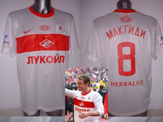 Spartak Moscow McGeady Nike Russia XL Shirt Jersey Football Soccer BNWT Celtic