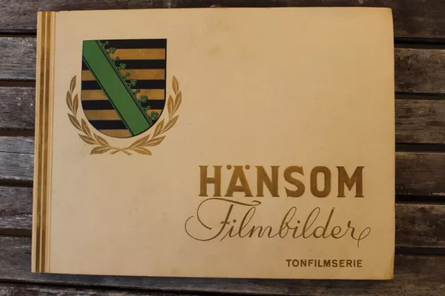 8168 Jasmatzi Zigaretten HÄNSOM Film Bilder 3 Tonfilm Serie 1931 tobacco cards