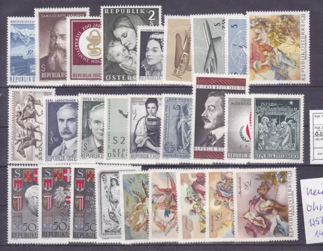 Österreich  Lot aus dem Jahr 1968 postfrisch siehe  Scan
