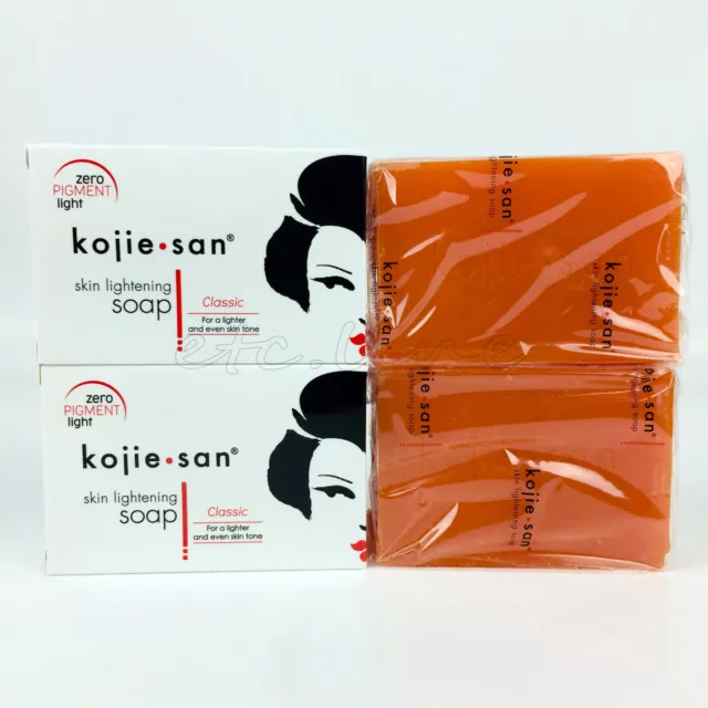 Kojie San Skin Lightening Kojic Acid Soap 135g x 2 Bars Original Authentic