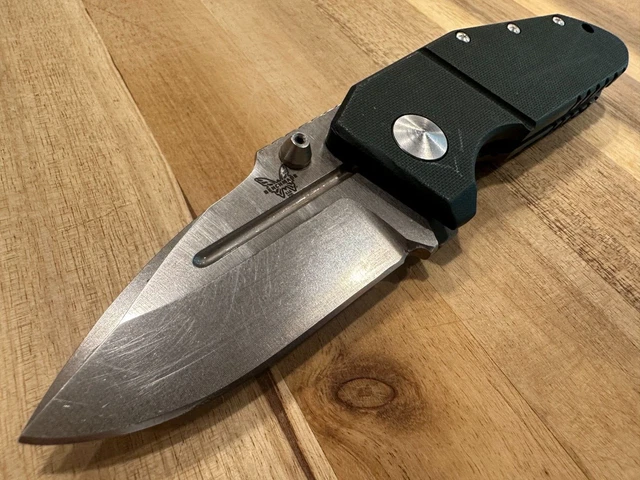 Benchmade 755 MPR M390 Mini Pocket Rocket Titanium Monolock Sibert