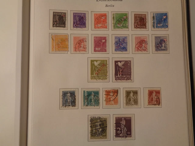 BERLIN 1948/1972 - Sammlung gestempelt, **, * fast komplett!