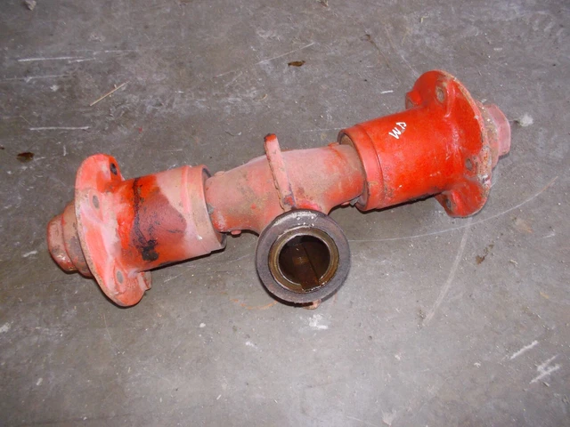 Allis Chalmers WD AC Tractor frontend front pedestal spindle shaft w/ hubs & cap Allis Chalmers WD AC Tractor frontend front pedestal spindle shaft w/ hubs & cap