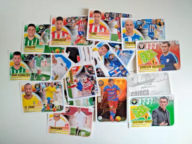 Lote 75 Cromos Distintos Liga Este Panini 2016/17 (16/17).