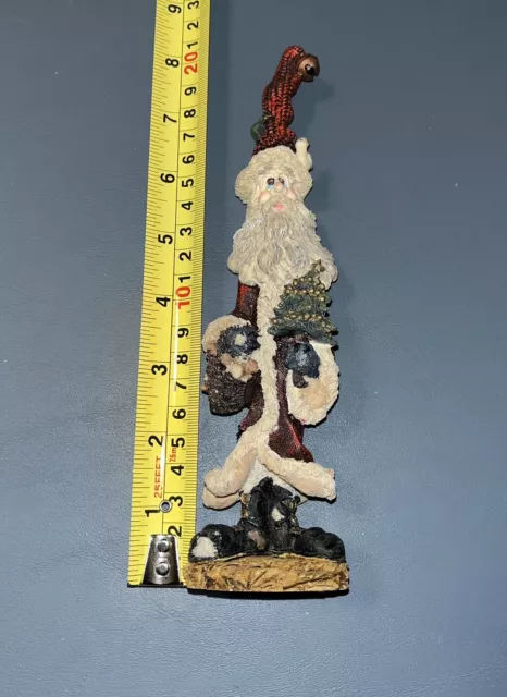 Boyds Bears Folkstone Collection: “Nicholai w/ Tree” 1995 #2800 3