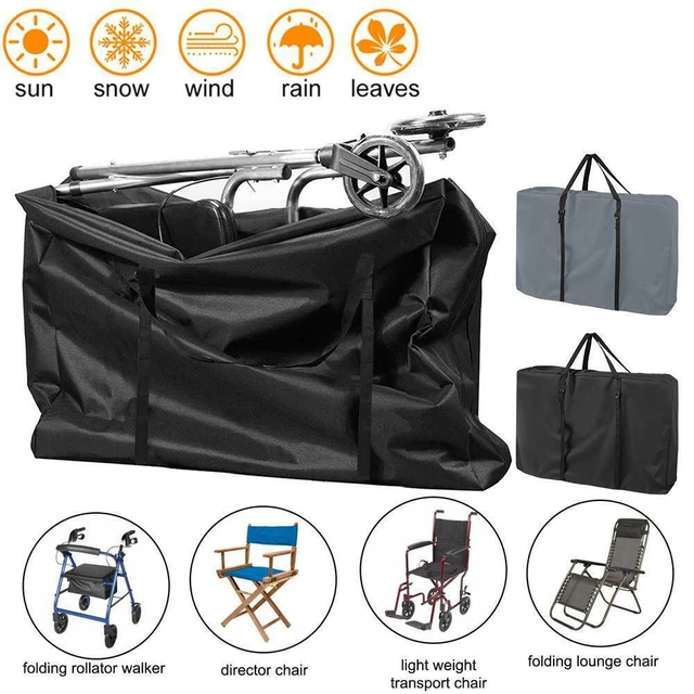 Outdoor Waterproof Folding Chair  Covers Storage Bag Lounge Chair Slipcover