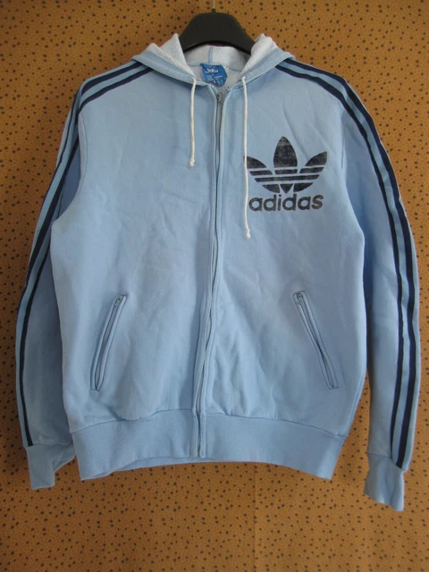 Veste adidas bleu ciel cheap