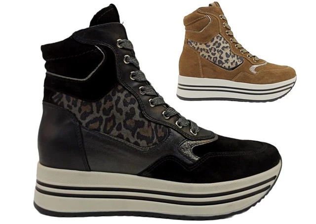 Chaussures pour Femmes Nero Giardini I205281D I205282D de Tennis Platform Casual