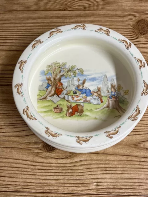 Royal Dalton "Bunnykins" Home Decorating Theme 1984 Cereal Bowl