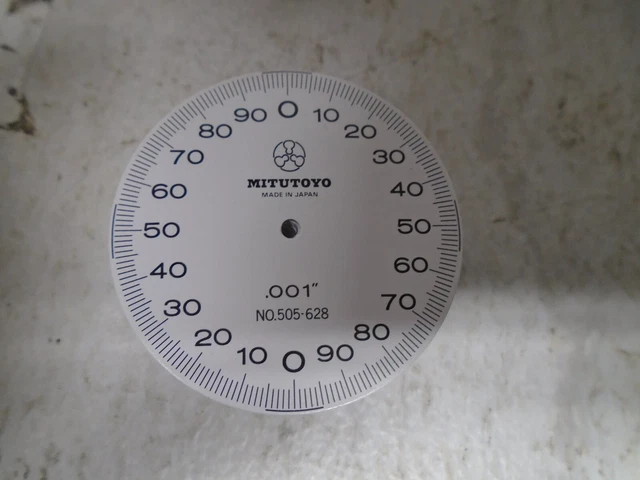 Mitutoyo PARTS 505-628-50 Dial Caliper, dial only