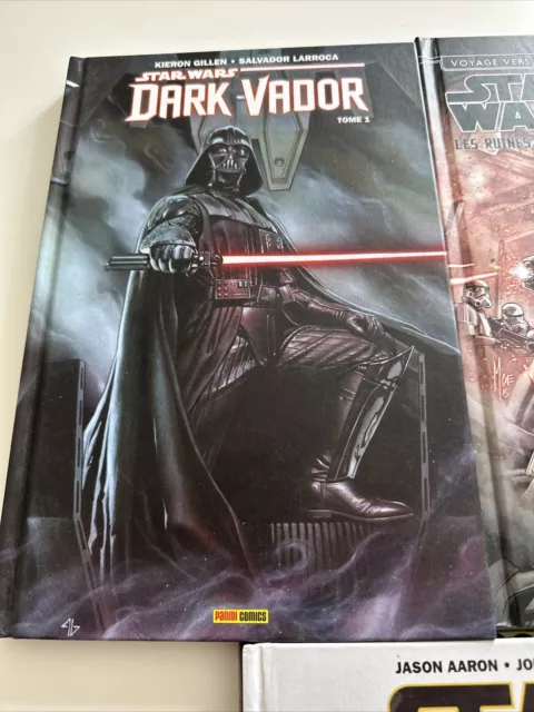 Lot 3 Panini Comics Tbe Star Wars Dark Vador 2