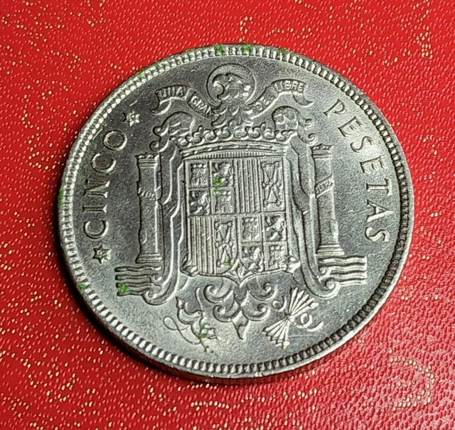 5 Pesetas Espagne 1949 !