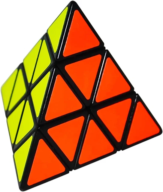 EASEHOME Zauberwürfel Pyraminx Speed Puzzle Cube, Dreieck Pyramid Magic Cube Zau