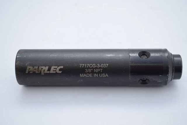 Parlec 7717CG-037 Tap Adapter 3/8'' NPT 0.7 Projection, 1-1/4 Shank OD, Through