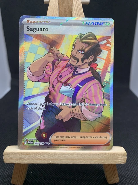 SAGUARO 255/193 POKEMON S&V Paldea Evolved Completo Arte Ologramma