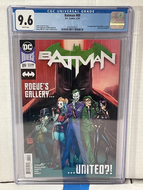 Dc Comics Batman # 89 (2020) Cgc 9.6 First Punchline Cameo