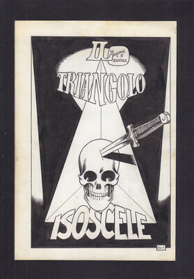 MAGNUS  tavola originale copertina di KRIMINAL n 365 