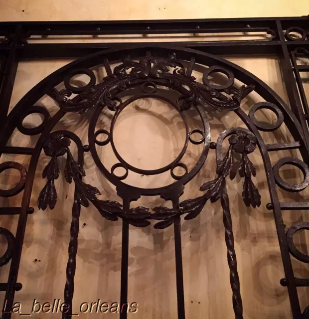 19th CENTURY HAND FORGED WROUGHT IRON GATES / DRIVEWAY. BEST ON EBAY. MUST SEE! 2