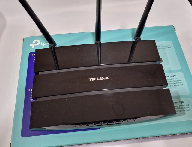 Tp-Link Archer Ac1200 Vr400 Wi-Fi Dual Band Vdsl/Adsl2 Router Wireless