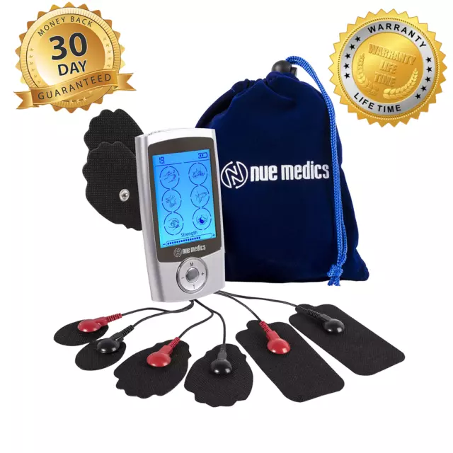 Tens Ems Unit Muscle Stimulator Electro Pulse Massager Acupuncture Device