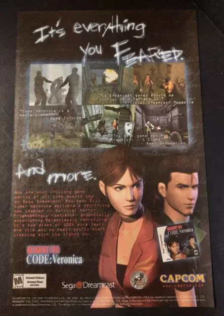 Resident Evil Code Veronica - Fan Arte Poster by vinycalheiros on