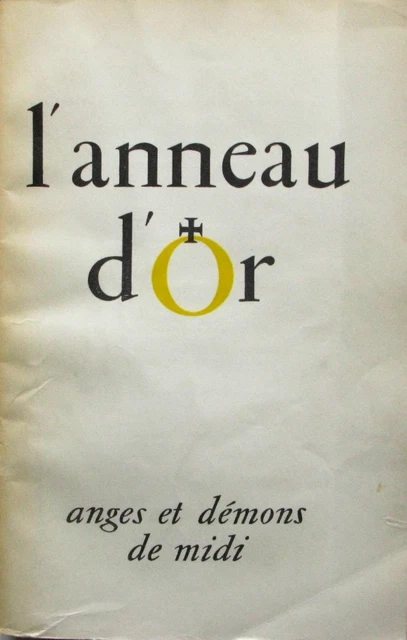 L'Anneau d'Or n°45/46 - 1952 - - Anges et Démons de midi