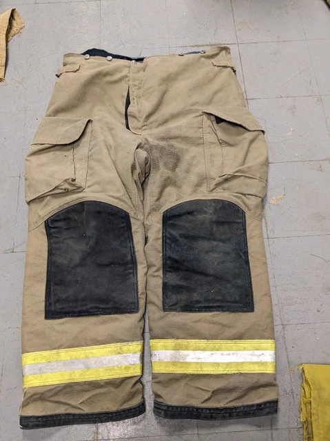 Janesville Lion Apparel FireFighter TurnOut Bunker Pants 44R x 29 Black