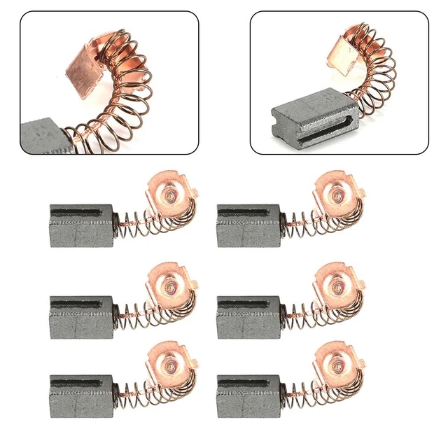 Spazzole in carbonio di precisione 5x8x12 mm per smerigliatrice angolare decker
