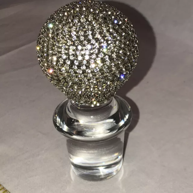 Crystal Studded Decanter Stopper