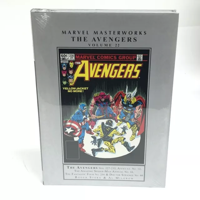 Avengers Marvel Masterworks Vol 22 New Marvel Comics HC Hardcover Sealed
