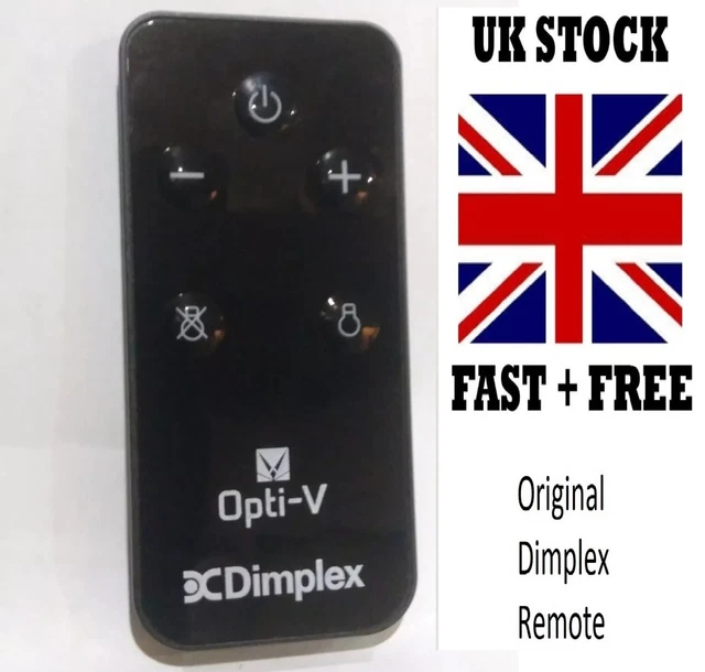 DIMPLEX REMOTE CONTROL Cellini Volterra Opti-V Electric fire Genuine ...