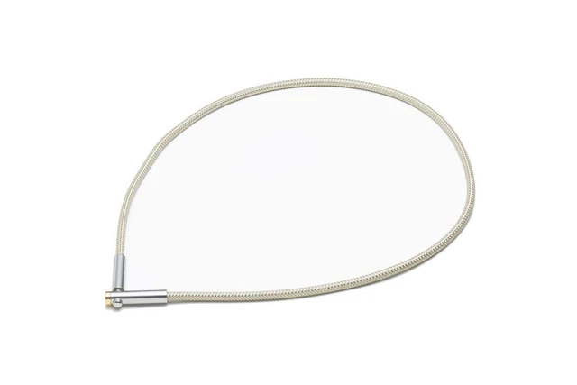 Collar Phiten RAKUWA Magnético Titanio Collar Metal Top Tipo V Oro 50cm