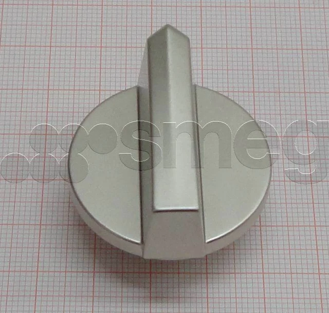 Manopola Nichelata Originale Per Forno Smeg Sf465X Codice Ricambio 764976194