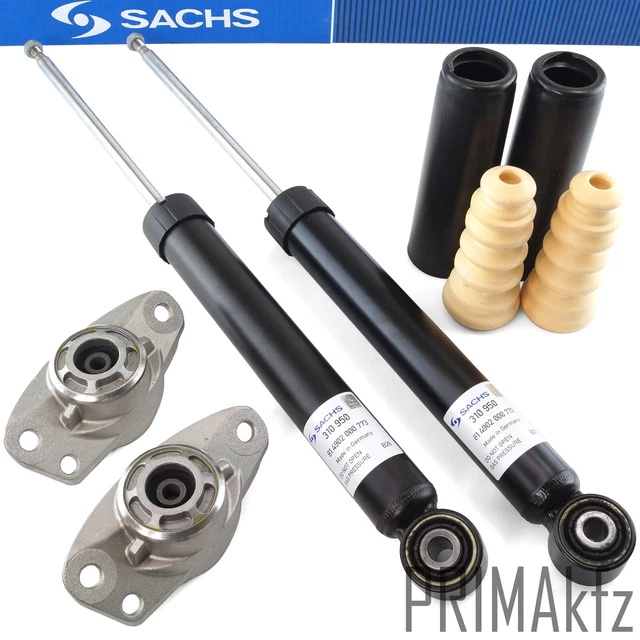Kit Amortisseurs Arrière Sachs + Palier Pour Ford - 2 Amortisseurs + Kit Protection - Neuf