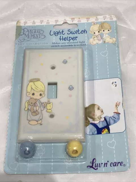 Precious Moments Light Switch Cover Helper Luv N' Care 2000