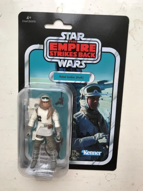 Star Wars The Empire Strikes Back Series Rebel Soldier Hoth Figure Hasbro