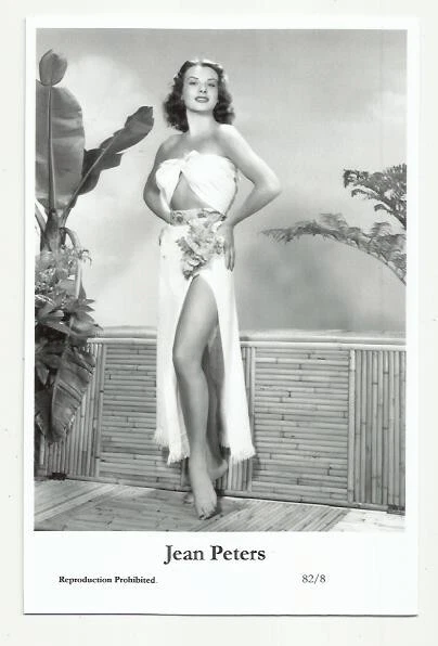 (Bx24) Jean Peters Swiftsure Photo Postcard (82/8) Filmstar Pin Up Glamor