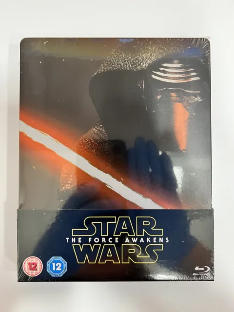 STAR WARS - THE FORCE AWAKENS - Limited Edition Blu-ray SteelBook (NEW & SEALED)