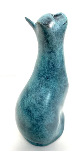 Tierfigur Kleine Bronzekatze 3