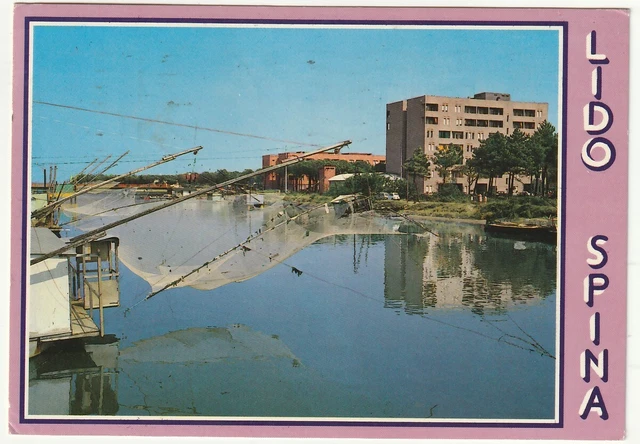 Lido Spina - Ferrara - Canale Logonovo - Viagg. -2188-