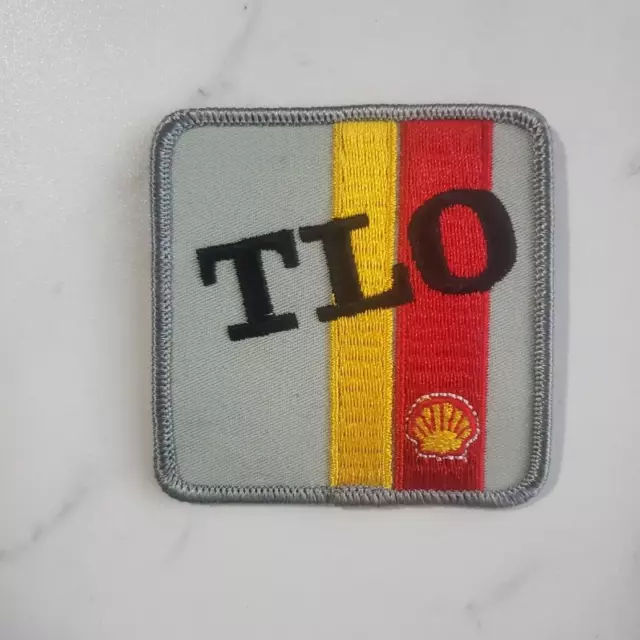 Shell Oil Gas Tlo Service Station Vintage Hat Patch Badge Uniform Advertising