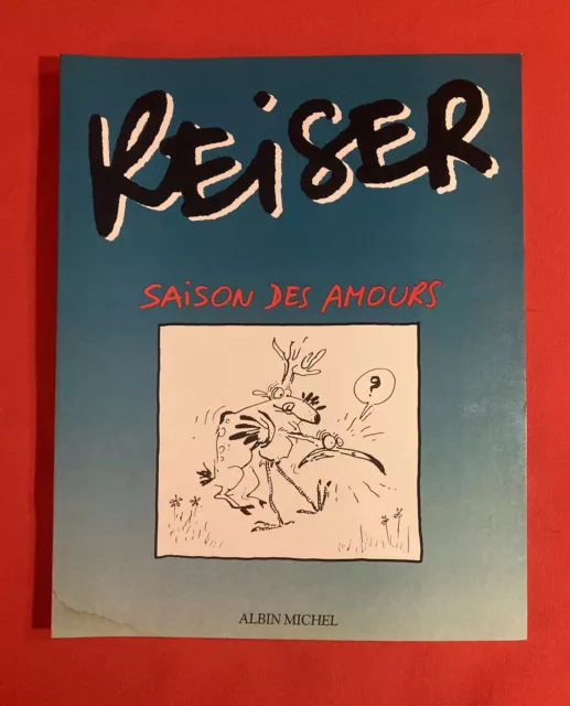 1986 Season Des Loves Reiser Albin Michel Good Condition Soft Comic