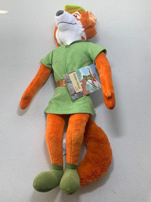 robin hood fox plush