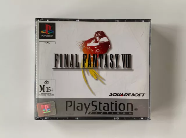 Final Fantasy VIII Sony PlayStation PS1 Game (2000) PAL 4 Disc Set Squaresoft