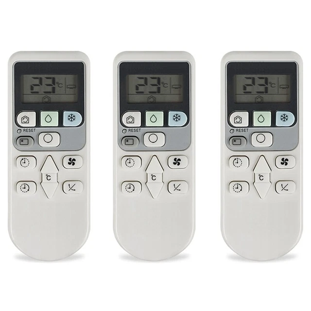3X Air Conditioning Remote Control Replacement Direct for -S18CAK X1